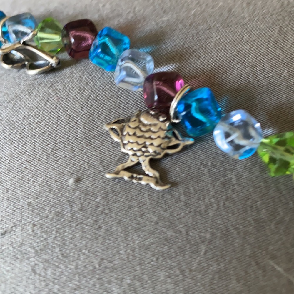 GLASS Beach Charm Bracelet